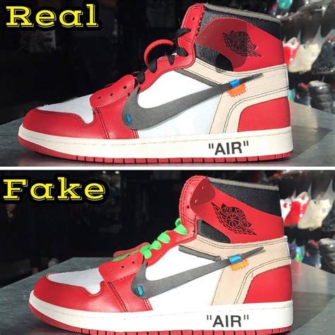 nike off white jordan 1 real vs fake|chicago jordan 1 off white.